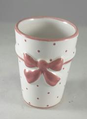 Gmundner Keramik-Becher/Masche